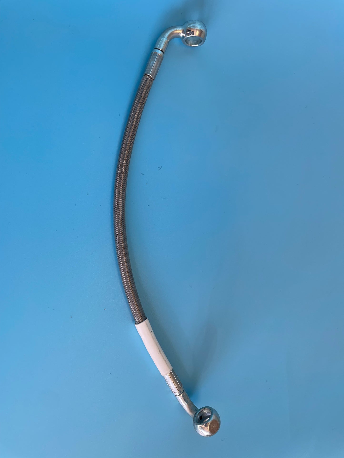 S/S Braided Front Brake Hose BMW R80R Mystik, R100R Mystik ; 34 32 2 330 449 / Venhill