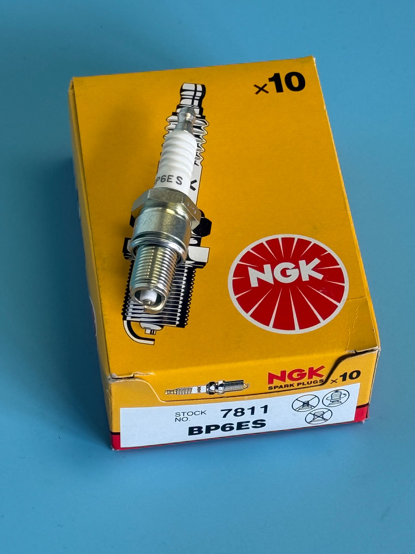 NGK BP6ES Spark Plug BMW Airhead 1969-1995  BP6ES - 12 12 1 338 145