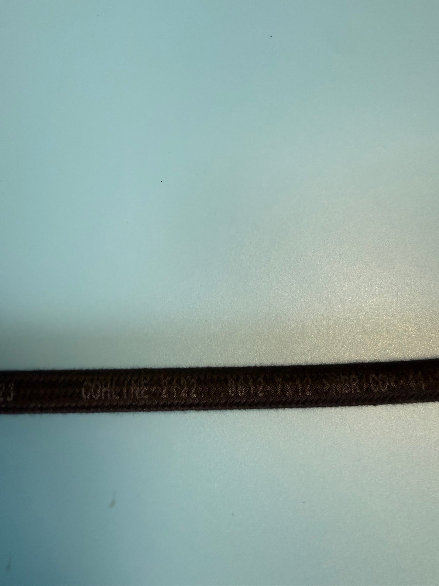 Cohline Fuel Hose Cloth Covered 7mm ID, 11mm OD x 1m - BMW Airhead