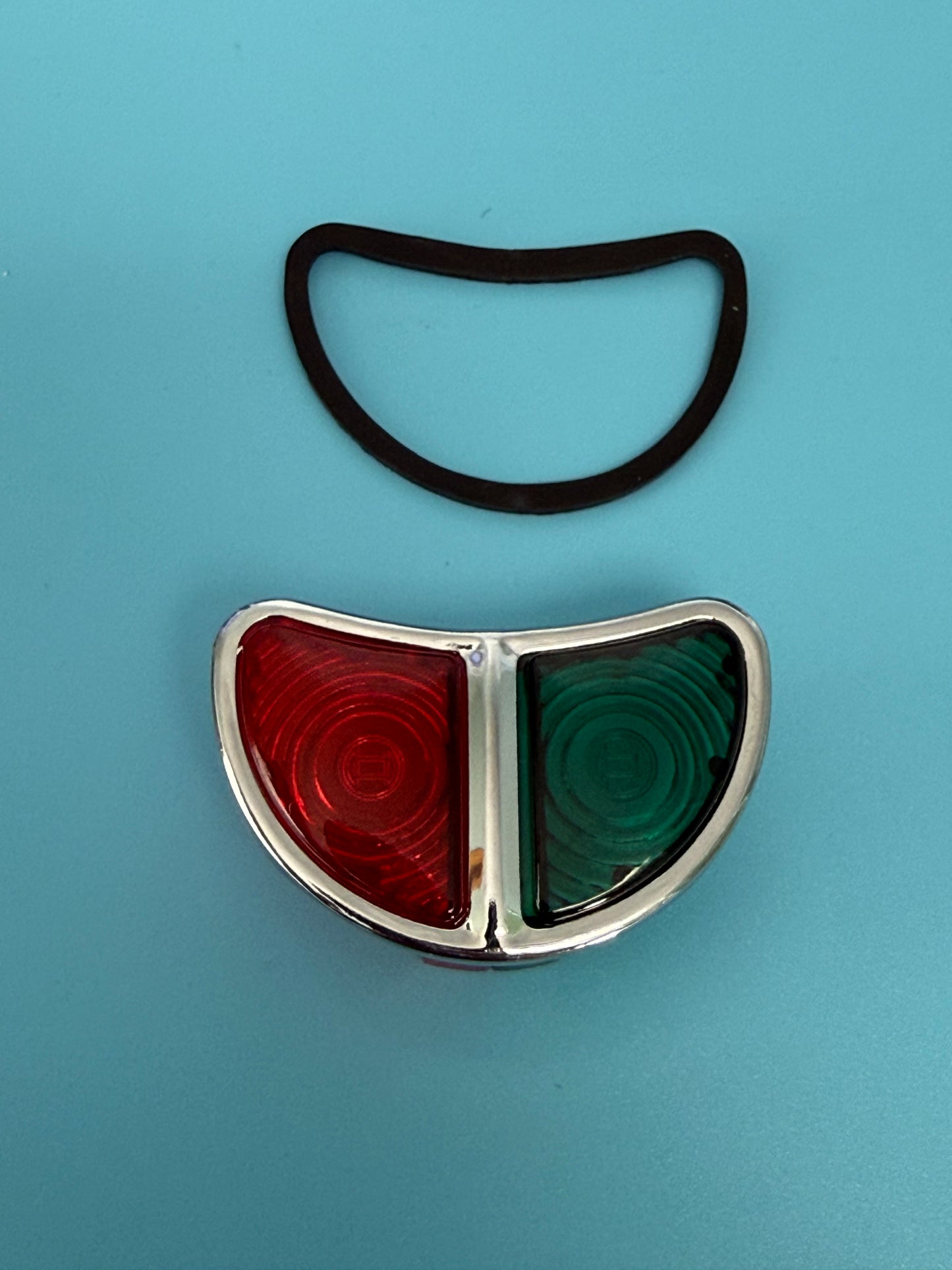 Indicator Lens Red/Green  pre 1970 BMW - 62 14 8 048 127