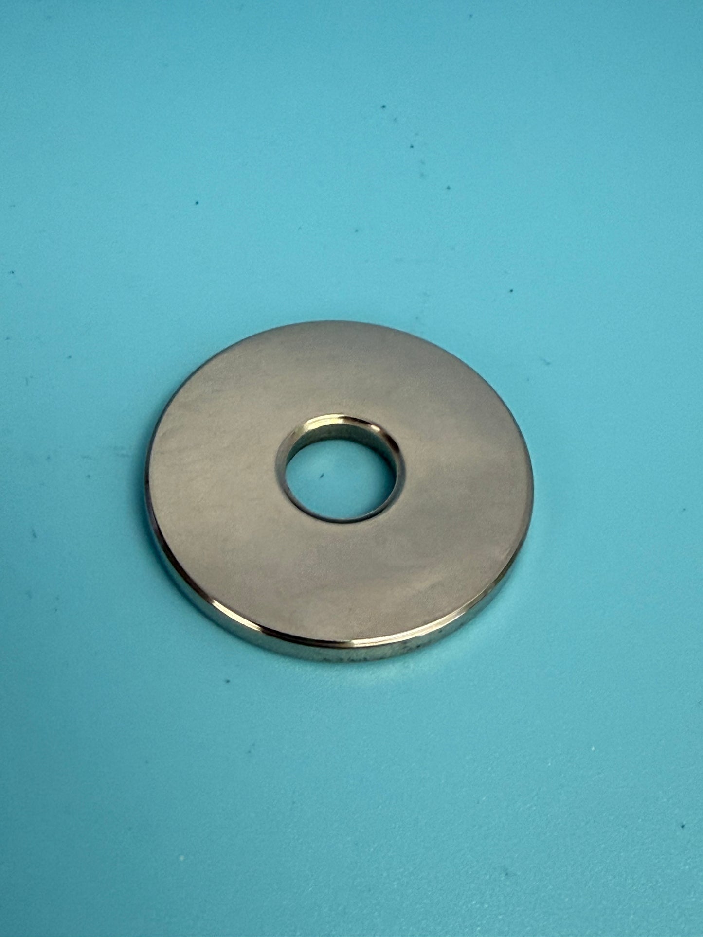 Headlight Washer Polished Stainless - 63 12 1 244 378