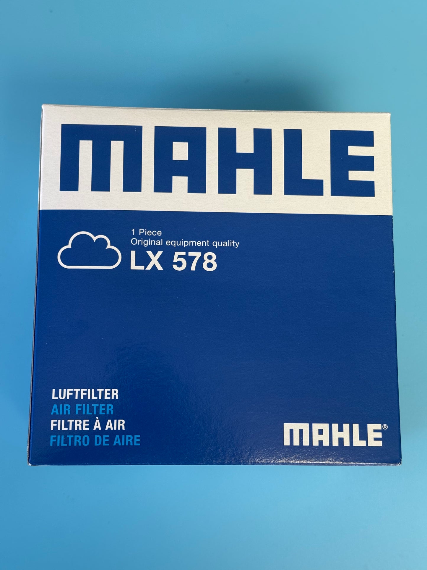 LX 578 Mahle Air Filter R850-R1100-R1150 - 13 71 1 341 528