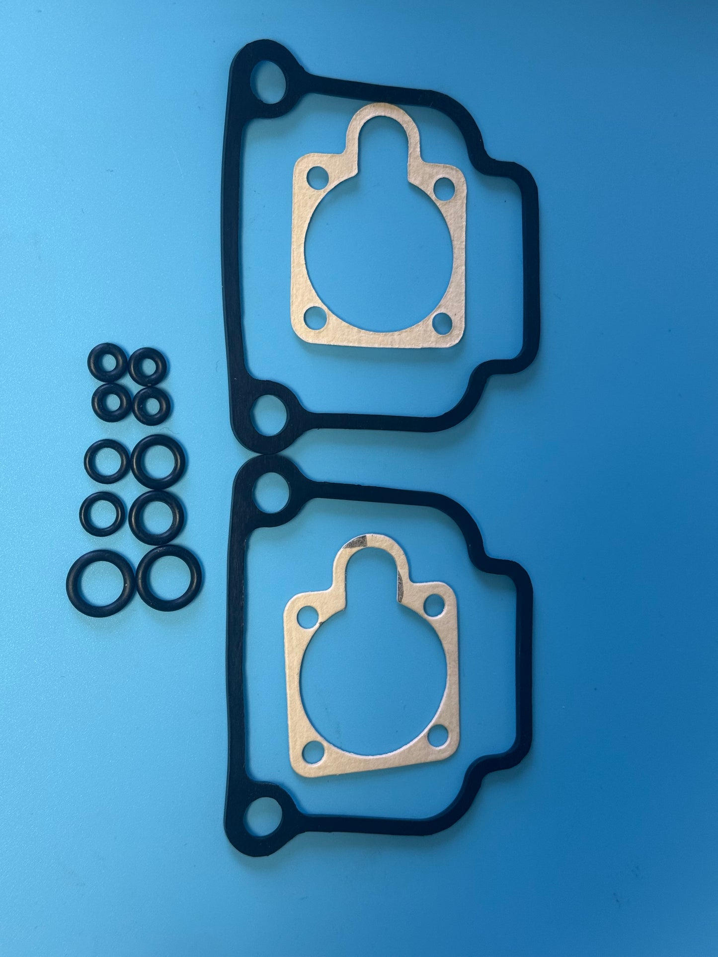 BING 2 Carb Gasket Set VITON BOWL GASKETS WITH no Diaphragm - BMW Airhead - 13 11 1 336 951/V