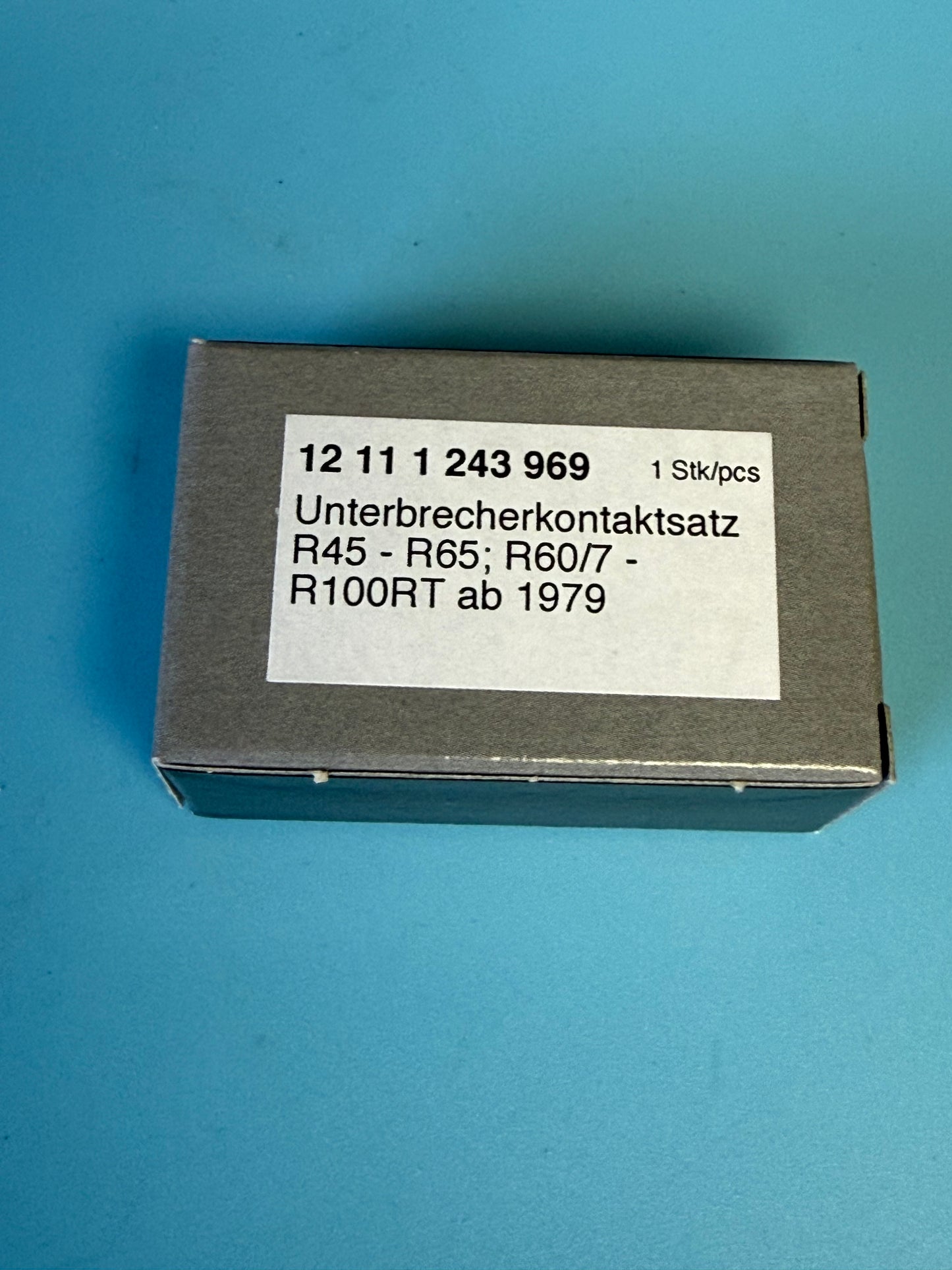 Ignition Points -NORIS- BMW R45-R65 R60/7-R100RT 1979-1980- 12 11 1 243 969