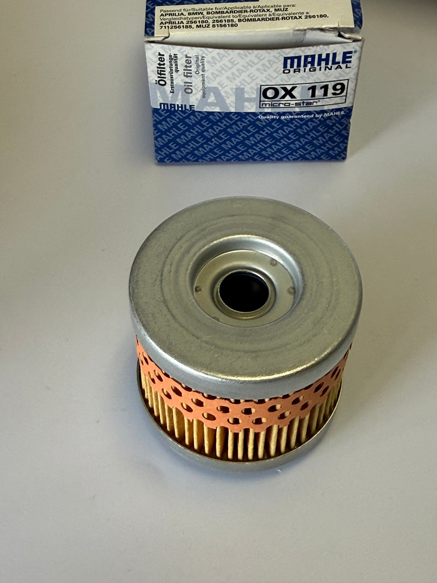 OX 119 Mahle Oil Filter BMW F650 Single - 11 41 2 234 118