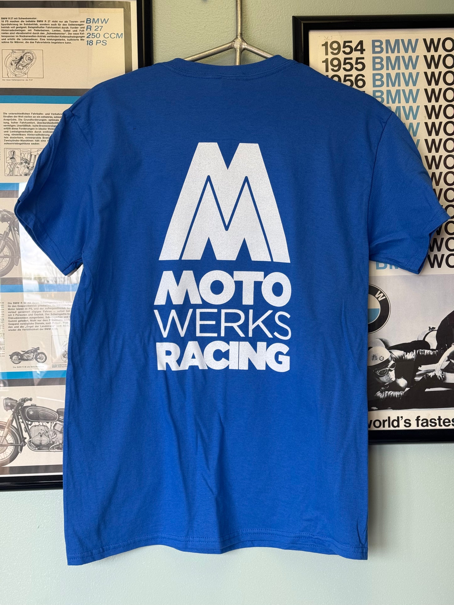 T-Shirt Team MM Moto Werks - Blue